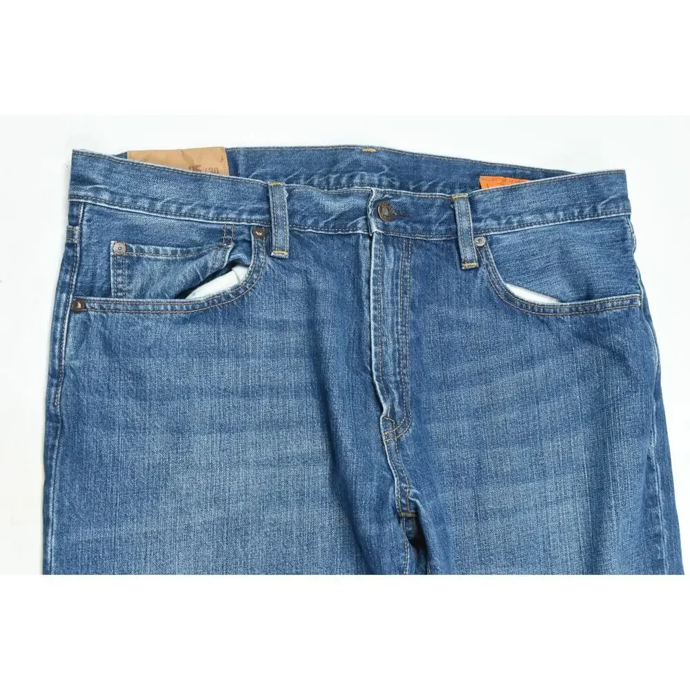 Vintage GAP 1969 Boot Cut Jeans Mens 35x30 Blue Relaxed Fit Low Rise Y2K Denim